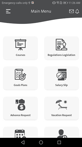 Android application Bustami HR screenshort
