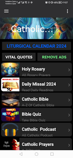Android application Catholic Missal 2024 & Prayers screenshort