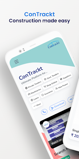 Android application ConTrackt screenshort