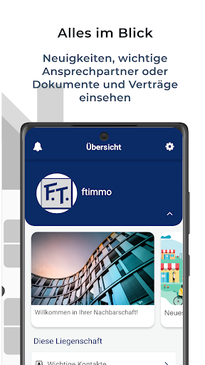 Android application F.T. Immo screenshort