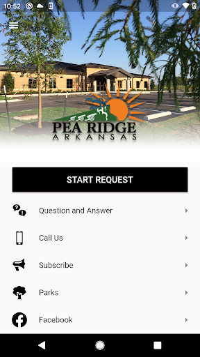 Android application Pea Ridge Connect screenshort