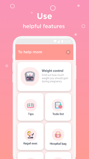 Screenshot of Pregnancy Tracker Week By Week