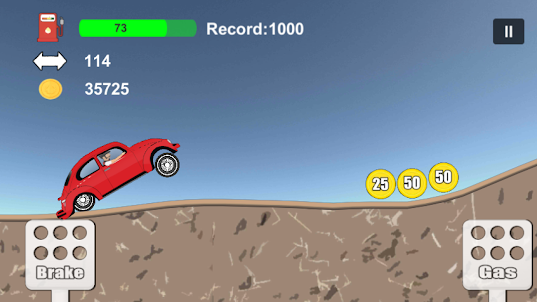 Hill Climb Car Race Simulator