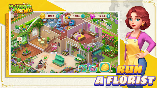 Android application My Flower Home screenshort