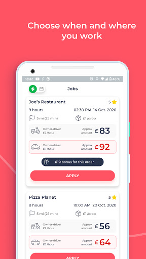 MealShift - Driver Screen 3