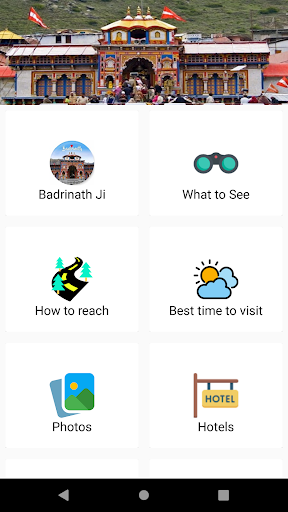 Android application Badrinath : Travel Guide screenshort