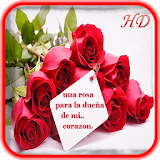 Rosas Con Frases De Amor icon
