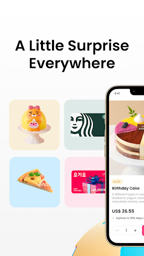 Android application SodaGift – Gifts & Gift Cards screenshort