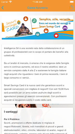 Smart Savings Card Screen 2