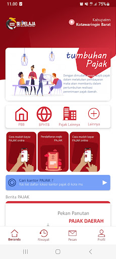 Sentuh Pajak Kobar Screen 3