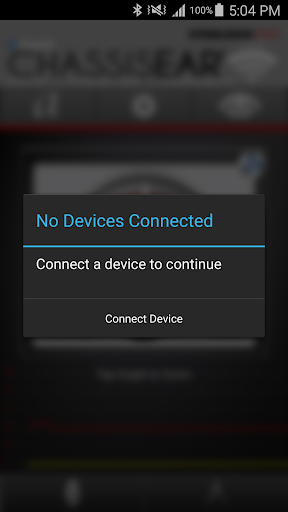 Android application Bluetooth ChassisEAR Lite screenshort