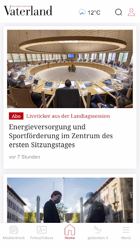 Android application News.li – Vaterland screenshort