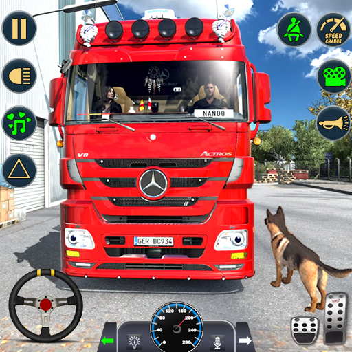 Euro Truck Driving Cargo Games logo