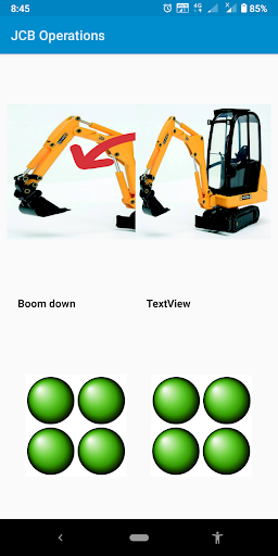 JCB Operation Screen 2