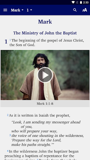 Android application The NET Bible® screenshort
