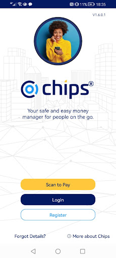 Android application Chips Money Manager screenshort