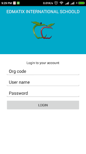 Android application Rishi Public School - Parent A screenshort