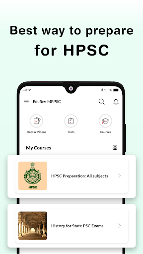 Android application HPSC Exam Prep & Learning App screenshort