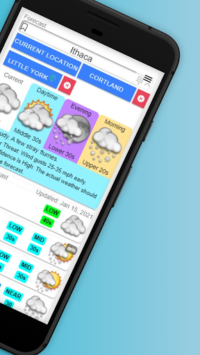 Finger Lakes Weather Screen 3