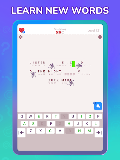 Screenshot of Worder: Logic Word Search Game