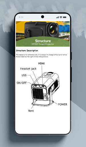 HY320 Smart Projector Guide