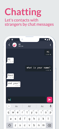 Recent Chat-Talk to strangers Screen 3