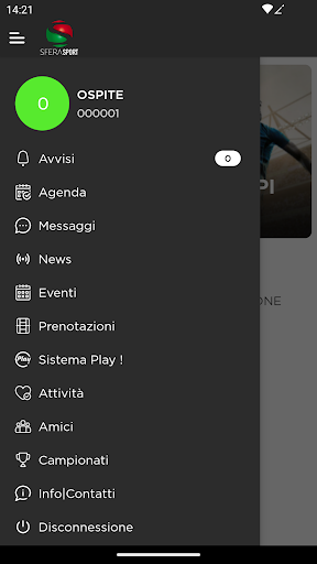 Sfera Club Screen 2