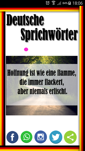 Deutsche Sprichwörter