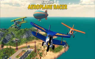 Aeroplane Race - Plane Race - Screenshot 2