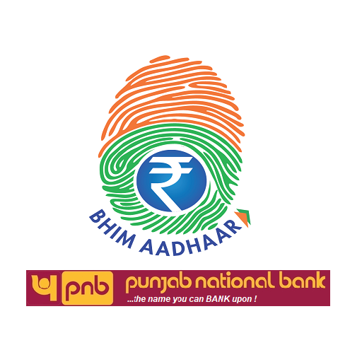 BHIM AADHAAR PNB logo