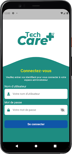 Android application TechCare Admin screenshort