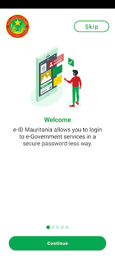 Mauritania e-ID Screen 2