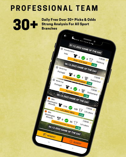 Total Tips Bet - Sport Betting Screen 3