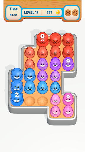 Dolls Sort Screen 3