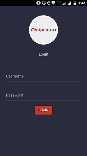 Android application Mydocdata (TM) screenshort
