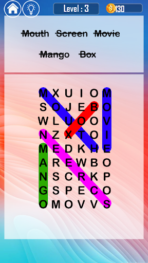 Android application Word Ultimate Game screenshort