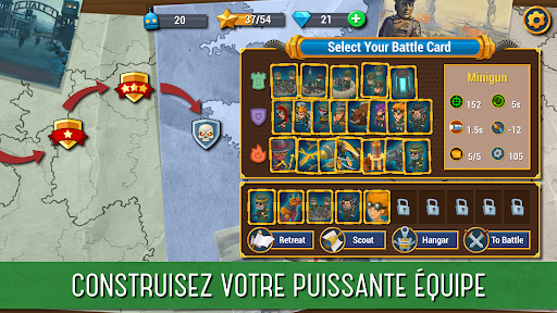 World War 2: Offline Strategy Capture d'Écran du Jeu Android 2