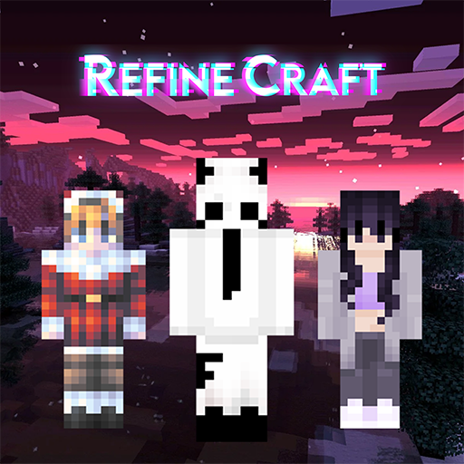 RefineCraft skin for minecraft logo