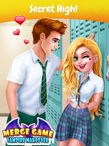 Captura 9 Makeover Merge Games for Girls android