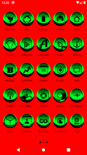 Green Icon Pack Style 3 Screen 2