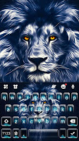 screenshot of Majestic Lion Keyboard Theme