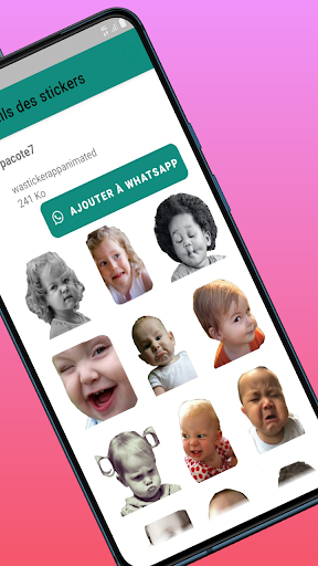 WASticker ANIMATED Baby Memes