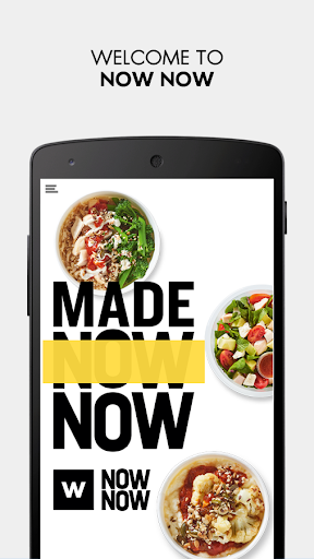 Android application NOW NOW screenshort