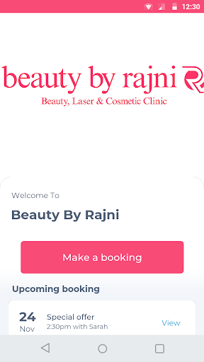 Android application Beauty By Rajni screenshort