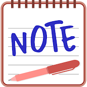 Notepad - Text Note : Color Note  Icon