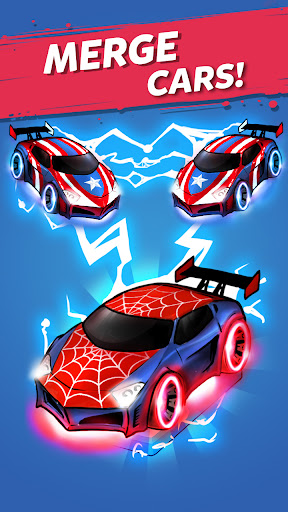 Merge Neon Car v2.7.1 MOD APK (Free Purchase) poster-8