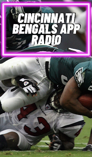 Android application Cincinnati Bengals Radio app screenshort