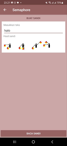 Sandi Pramuka - Morse Semapur