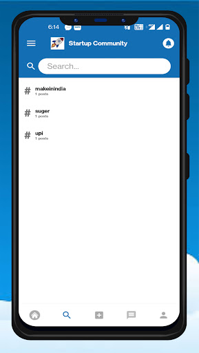 Startup Community Screen 2