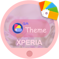 Theme XPERIA ON  iPink Theme